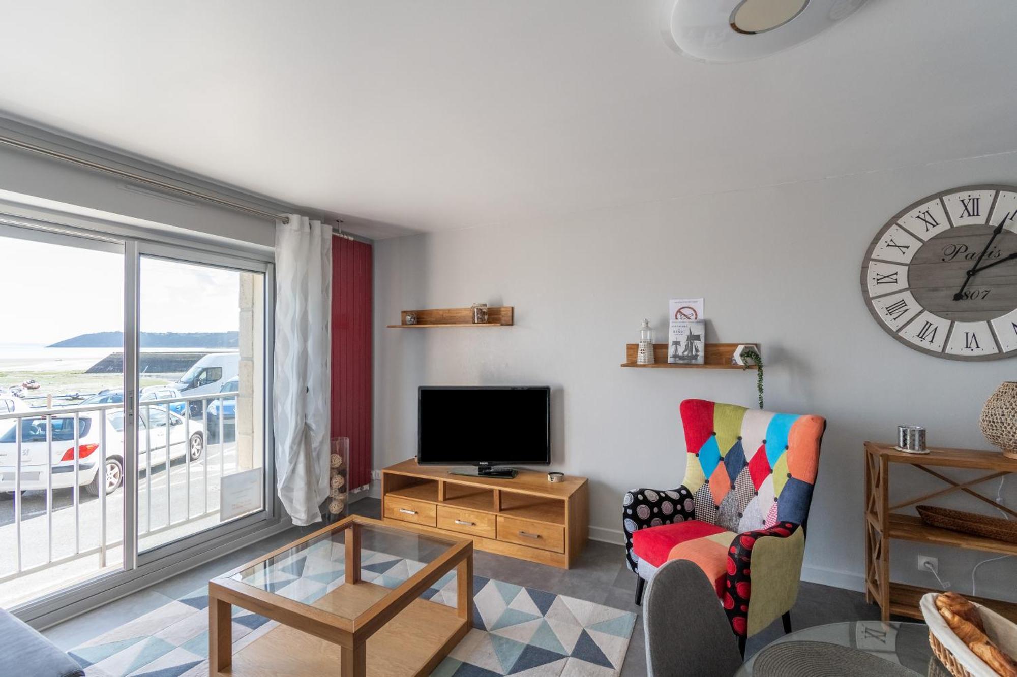 Ferienwohnung Au Bruit Des Vagues Binic Exterior foto