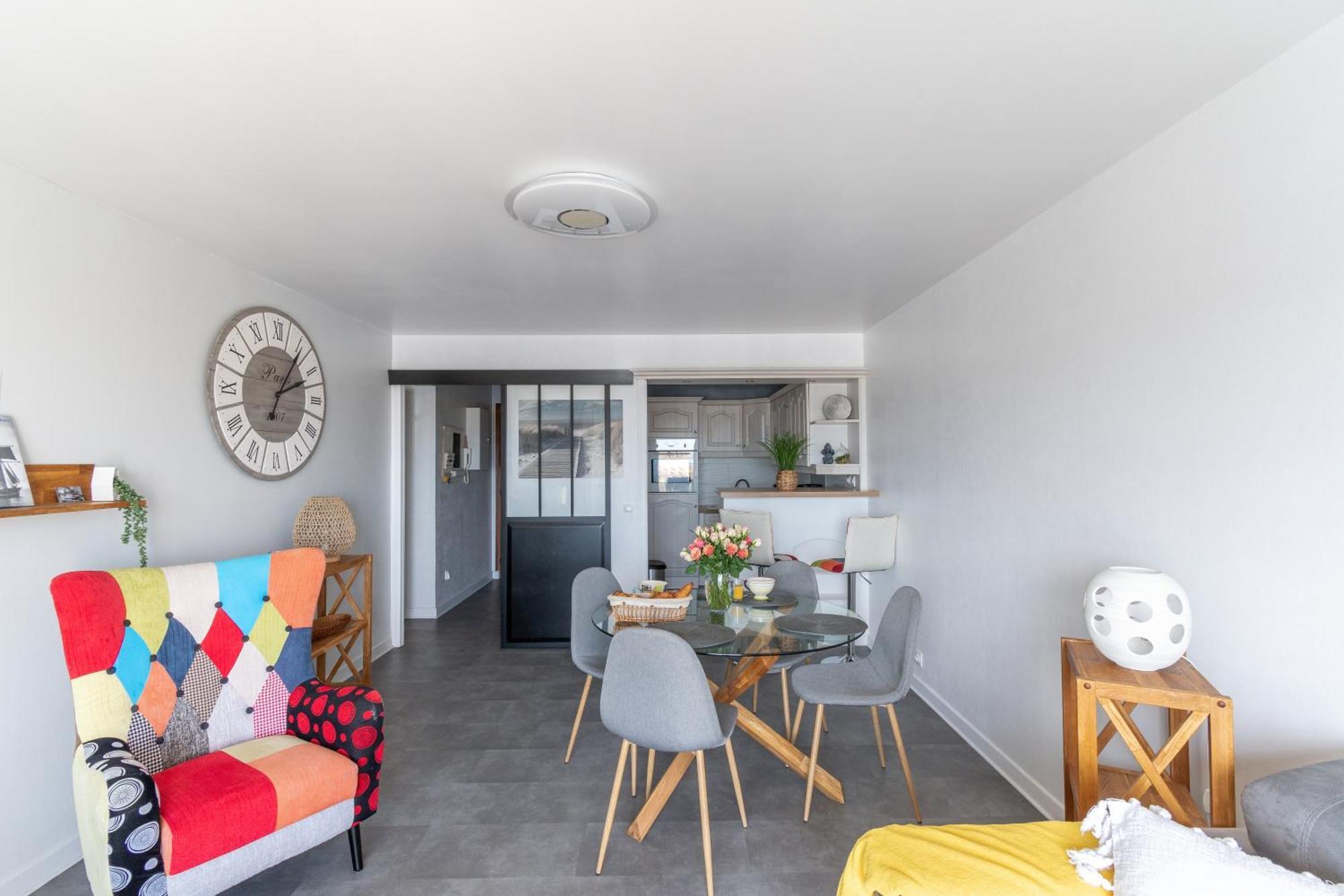 Ferienwohnung Au Bruit Des Vagues Binic Exterior foto